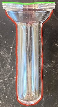 Red highlights show where cracks and chips are a concern