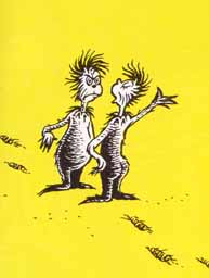 Dr Seuss North and South Going Zax